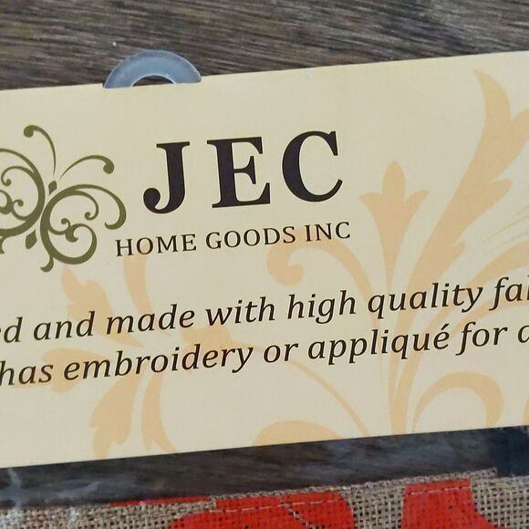 Harvest Pumpkin Monogram Flag Size W12.5"x L 15.5" - Picture 5 of 6